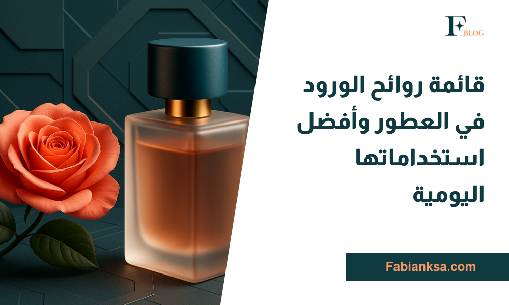 روائح الورود في العطور