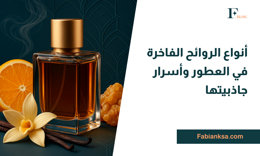 أنواع الروائح الفاخرة