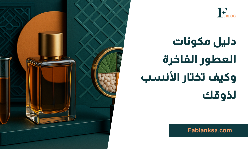 مكونات العطور الفاخرة