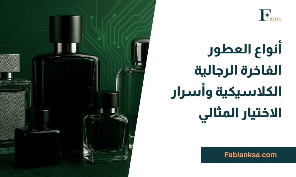 أنواع العطور الفاخرة الرجالية الكلاسيكية