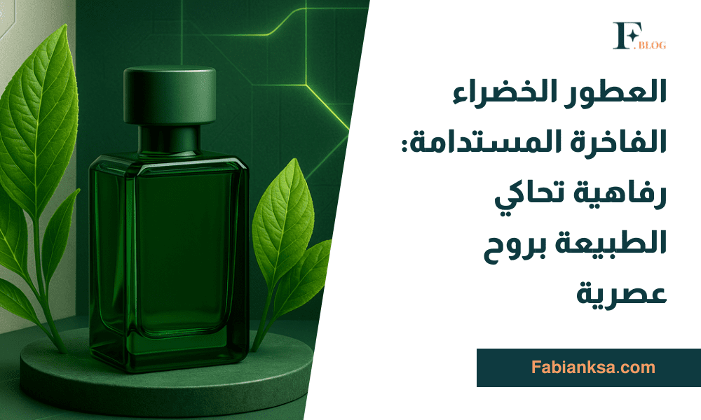 العطور الخضراء الفاخرة المستدامة