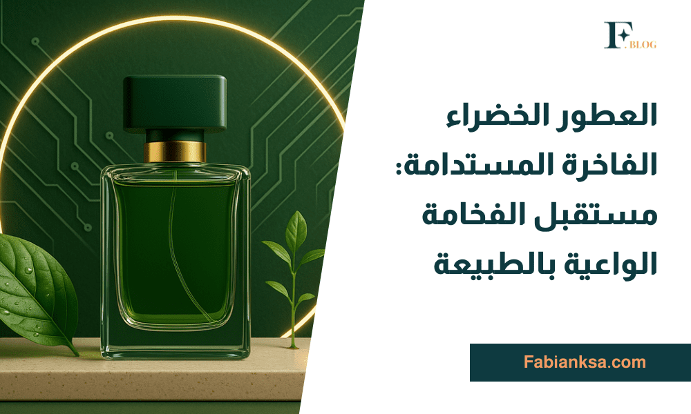 العطور الخضراء الفاخرة المستدامة