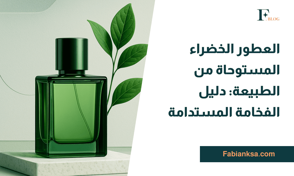 العطور الخضراء المستوحاة من الطبيعة