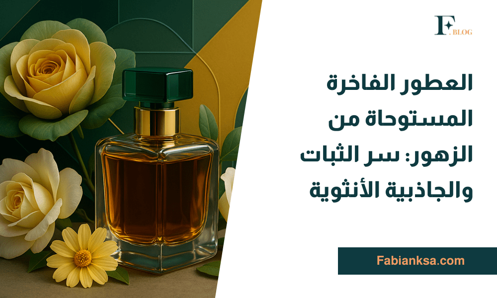العطور الفاخرة المستوحاة من الزهور