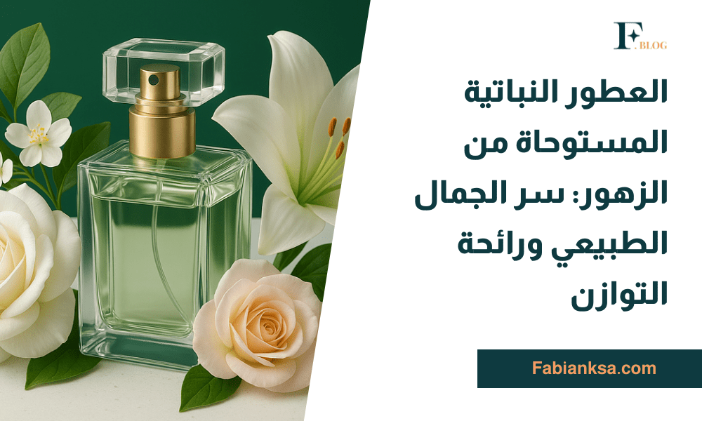 العطور النباتية المستوحاة من الزهور