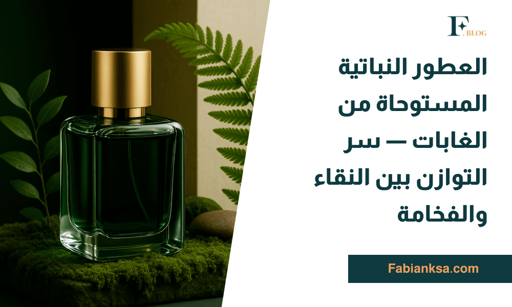 العطور النباتية المستوحاة من الغابات
